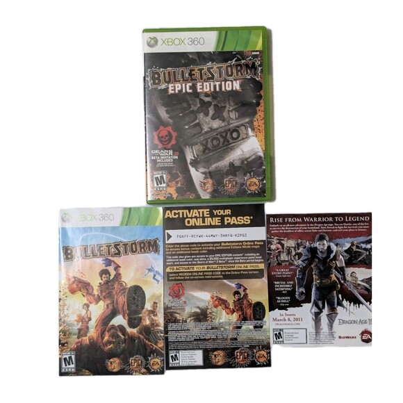 Bulletstorm Epic Edition - Xbox 360 - Game Case & Insert Excellent Condition - Picture 2 of 3